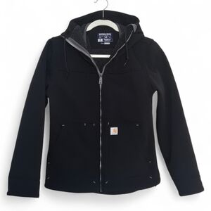 Carhartt Black Super Dux Sherpa-Lined Jacket. Women's Size XS Like New
